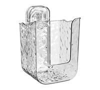 Scatola di contenitori per salviettine ricaricabili | Nessun supporto per l'organizzatore di da bagno senza perforazione | Scatola di scatole di immagazzinaggio dei per il bagno