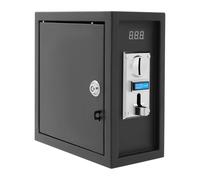 Scatola di controllo con timer per lavatrice | Scatola di controllo del timer alimentata a monete, con indicatore LED, accumulatore di tempo, facile da usare