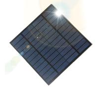 Scatola di controllo del pannello solare, pannello solare di tipo C per telecamere di sicurezza, per tende, 145 x 145 mm, in polisilicio, 14,5 cm, per illuminazione di telecamere da cortile