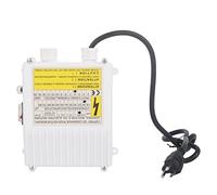 Scatola di Controllo Della Pompa, Scatola di Controllo Della Pompa Sommersa del Pozzo Profondo Dell'Aspirazione, Interruttore Automatico di Protezione Termica per la Famiglia(EU-220 V, 1500 W)