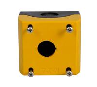 Scatola di controllo gialla EATON M22-IY1-PG, 1 foro originale nuova consegna...
