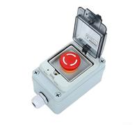 Scatola di controllo impermeabile esterna del pulsante con interruttore di arresto di avviamento, antipolvere e resistente alla temperatura, progettata per prestazioni stabili in vari ambienti esterni