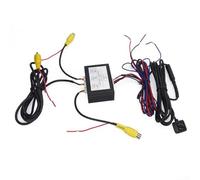 Scatola di controllo per interruttore automatico per auto convertitore canale di parcheggio video fotocamera anteriore e posteriore compatibile con la maggior parte dei veicoli 12 V materiale ABS uso