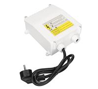 Scatola di Controllo Pompe per pozzi, Regolatore Pompa di Aspirazione Pompa Sommersa Scatola di Controllo Esterna per Pozzi Profondi Domestici (1.5KW 2HP 50uf 13A EU Plug 220V)