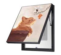 Scatola di copertura per contatore elettrico, decorazione per interni, per pareti, design per nascondere i contatori di utilità, soluzione funzionale ed estetica