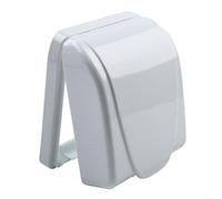 Scatola di copertura per interruttore da parete con tappo a scatto, compatibile con presa per lampada da parete tipo 86, offre protezione contro umidità e polvere, per uso interno (bianco)