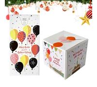 Scatola Di Coriandoli Per Il Buon Compleanno | Divertente Scherzo Pratico e Interattivo,Scatola di Coriandoli Divertente per il Compleanno - Per Giovani, Adolescenti, Nonna, Nonno, Moglie, Marito, Fig