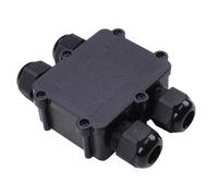 SCATOLA DI DERIVAZIONE A 4 INGRESSI CON MORSETTI IP68 NERO VT-871-LED5982 V-TAC