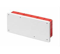 Scatola di Derivazione con Coperchio 297x152x70 mm Contenitore per Giunzioni Elettriche e Cablaggi per Impianti Civili e Industriali Installazione a Parete - LEMAG SRL