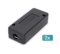SCATOLA DI DERIVAZIONE DIGITUS Modulo collegamento CAT 7, Nero