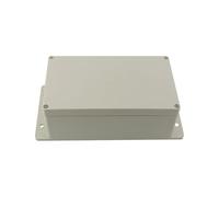 Scatola di derivazione impermeabile, custodia ABS per progetti elettrici, valigia per strumenti DIY per progetti elettronici, alimentatori (200 * 120 * 75mm Grigio)