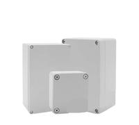 Scatola di derivazione impermeabile Custodia in alluminio impermeabile Custodia for strumenti elettronici Scatola di progetto Custodia di giunzione esterna 1 pezzo(111-64-37)