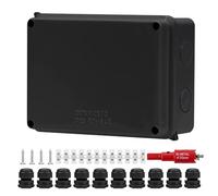 Scatola di derivazione impermeabile IP65 da incasso, scatola di giunzione Aicharynic, in ABS, cavo di