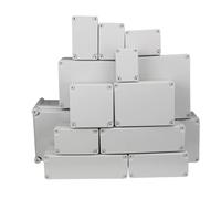 Scatola di derivazione impermeabile Scatola di plastica impermeabile Custodia for strumenti di ip67 elettronica Scatola di elettrica Custodia for scatola di giunzione esterna in ABS(130x80x85mm)