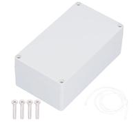 Scatola di Derivazione in Plastica, 158x90x60mm, Impermeabile e Resistente, Custodia per Strumenti Elettrici - Materiale ABS Ignifugo, Isolamento e Anticorrosione, Ideale per (158 * 90 * 60MM)
