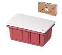 SCATOLA DI DERIVAZIONE INCASSO PT6 195X152X70 CON COPERCHIO E PARAMALTA EC350CxP-EC350C6P ELETTROCANALI