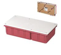 SCATOLA DI DERIVAZIONE INCASSO PT7 294X152X70 CON COPERCHIO E PARAMALTA EC350CxP-EC350C7P ELETTROCANALI