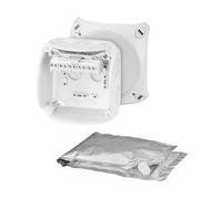 SCATOLA DI DERIVAZIONE NO NAME (FOREIGN BRAND) WP 0404 G - Dimensioni 10,4 cm x 10,4 cm x 7,0 cm, Peso 0,783 kg, Certificazioni DIN EN