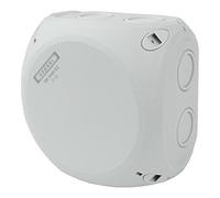 Scatola di derivazione per cavi DK 0400 GZ senza morsetto, IP66, scatola di giunzione per ambienti umidi, alloggiamento vuoto, Hensel 5358, grigio