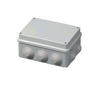 Scatola Di Derivazione Stagna IP55 190x70x140 mm Grigia Con Passacavi A Circonfe