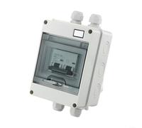 Scatola di disconnessione PV interruttore solare DC1000V Corrente nominale 6A 125A con protezione curva C a 2 poli per sistemi fotovoltaici ed eolici (80A)