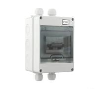 Scatola di disconnessione solare con interruttore fotovoltaico DC1000V con protezione da sovracorrente curva C a 2 poli per sistemi solari ed eolici legati alla rete (125A)