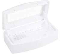 Scatola di disinfezione per unghie in plastica Scatola - sterilizzatore UV Box, Strumenti per unghie in plastica, dadi e sterilizzazione contenitore Scatola attrezzi per manicure for Salon