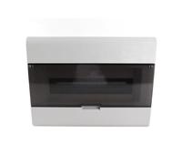 Scatola di distribuzione dell'alimentazione a 13 vie Scatola interruttore automatico con coperchio trasparente con guida DIN Pannello elettrico premium in acciaio inossidabile