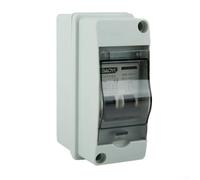 Scatola di distribuzione di energia solare con pressacavo M20 e terminale MG20 per cavi a doppio conduttore diametro 10-20mm (80A)