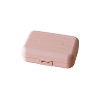 Scatola di distribuzione di medicinali portatile da viaggio for sette giorni a settimana(Pink 1pc,L)