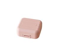Scatola di distribuzione di medicinali portatile da viaggio for sette giorni a settimana(Pink 1pc,S)