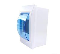 Scatola di distribuzione elettrica da interni a parete con coperchio trasparente compatibile con più interruttori automatici Scatola dei fusibili in plastica a 2 12 vie (3)