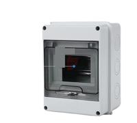 Scatola di distribuzione elettrica impermeabile for esterni a 2/5/8/12/15/18/24 vie, interruttore automatico MCB, scatola di giunzione in plastica, IP65(HT5)