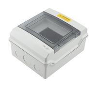 Scatola di distribuzione elettrica impermeabile for esterni a 4/6/9/12/18/24/36 vie, interruttore automatico MCB, scatola di giunzione in plastica, IP65(18WAYS)