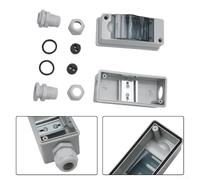 Scatola di distribuzione esterna impermeabile serie HT, custodia in plastica PC IP65 compatibile con più interruttori MCB per una gestione elettrica efficiente (HT-2)