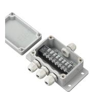 Scatola di distribuzione esterna in plastica, scatola di giunzione terminale impermeabile, scatola di derivazione del cavo di monitoraggio domestico(100mm 68mm 50mm-03)