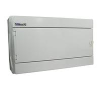 Scatola di distribuzione per ambienti umidi, RH-18/B, 18 moduli, IP65, da parete, VDE 4262