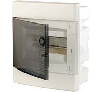 Scatola di distribuzione resistente con porta trasparente 8 moduli eti ecm8pt