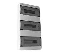 Scatola di distribuzione Rn 36 (N+PE) AP 36 moduli, cassetta di sicurezza Rn36 7.6 IP40 0615