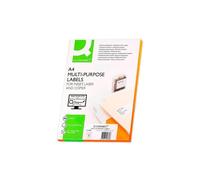Scatola di Etichette Adesive A4 8 per Foglio Q-Connect Kf01588