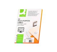 Scatola di Etichette Autoadesive A4 Q-Connect Kf26093 20 Etichette 105x29 mm