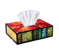 Scatola di fazzoletti da cucito per case creative | Set completo con tessuto di alta qualità per gli appassionati di decorazioni creative per case divertenti e facili da usare