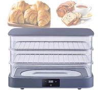Scatola di fermentazione del pane con temperatura regolabile e controllo automatico dell'umidità per la lievitazione dell'impasto, la fermentazione degli alimenti e il riscaldamento dei pasti