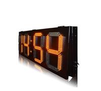 Scatola di ferro resistente alle intemperie IP53 con schermo digitale a LED for esterni con visualizzazione del prezzo del petrolio con tempo e temperatura Molteplici modalità