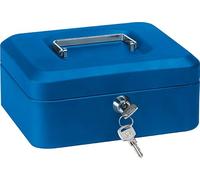 Scatola di flusso - scatola da 152 x 115 x 80 mm, colore blu, con chiave e banda, ideale per distribuzioni elettriche e connessione sicura dei circuiti.