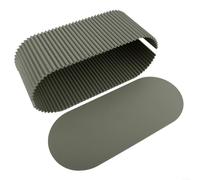 Scatola di gestione dei cavi con aperture su entrambe le estremità garantisce una corretta ventilazione mantenendo lo spazio ordinato (verde grande)