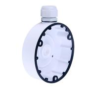 Scatola di gestione dei cavi del supporto della macchina fotografica della lega di alluminio con bloccaggio sicuro per la telecamera di sicurezza dell'interno ed esterno nasconde cavi con fori per le