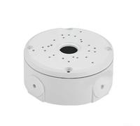 Scatola di gestione dei cavi in alluminio per telecamere CCTV adatta a varie cupole per configurazioni di telecamere (12 cm)