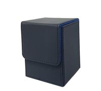 Scatola di gioco di carte, custodia per gioco di carte in pelle PU, scatola da gioco di carte per più di 100 carte con organizzazione rapida, regalo per i giocatori di carte,