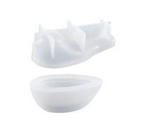 Scatola di gioielli Resina Creativa Stoccaggio Silicone Epoxy Resina Casting per Gioielli Epoxy Casting Stampi Silicone